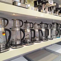 چایساز روهمی پیرکس چای ساز لمسی و ساده قطع کن دار