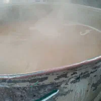 سمنو در حال پخت داغ داغ