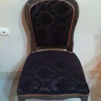 صندلی رنگ قهوه ای سوخته