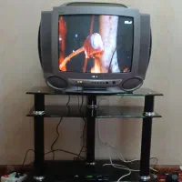 تلویزیون 20 اینچ سامسونگ با میز شیشه ای|تلویزیون و پروژکتور|تبریز, |دیوار