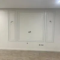 قاب بندی پلی اورتان اماده نصب ماربل شیت ضد آب حمام