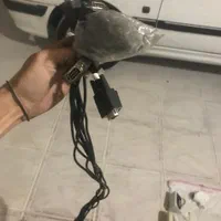 یه تعداد سیم رابط،متصلکننده کی وی ام،اداپتور|قطعات و لوازم جانبی رایانه|کهریزک, |دیوار