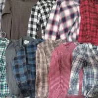 پیراهن مردونه و اسپورت و نخی پشمی