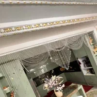 پرده کریستالی لاکچری