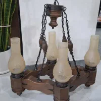 لوستر چوبی شیک و اسپرت