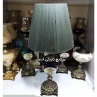 آباژور فرشته سرامیکی پایه برنزی چراغ خواب رومیزی|چراغ خواب و آباژور|تهران, شوش|دیوار