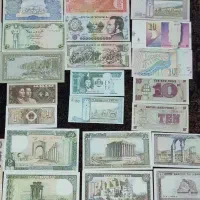36 جفت اسکناس خارجی کلکسیونی|کلکسیون سکه، تمبر، اسکناس|تهران, هروی|دیوار