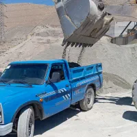 مصالح و نخاله نیسان کامیون خاکبرداری