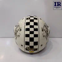 کلاه کاسکت وسپایی بیون مدل b100b کرمی