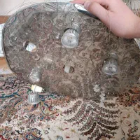 یک عدد لوستر متری + لوستر کوچک برای سرویس بهداشتی|لوستر و چراغ آویز|مشهد, کوه سنگی|دیوار