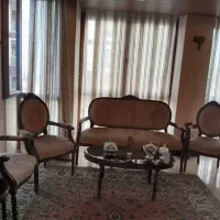 یکدست مبل ۷ نفره استیل و میز جلو و عسلی و میز۱۰