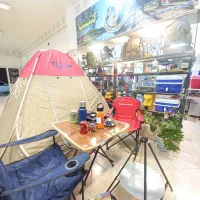 چادر سفری پارچه ژاپنی ضد آب ۴ نفره شاهینشهر