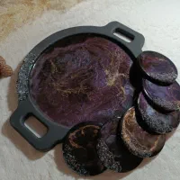 ساخت انواع میز ساعت و تابلو اپوکسی سفارشی|صنایع دستی و سایر لوازم تزئینی|محمدشهر, شهرک پیام (مهرالبرز)|دیوار