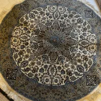 قالیچه گرد ماشینی