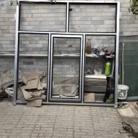 پنجره آلمینیوم|مصالح و تجهیزات ساختمان|زنجان, |دیوار