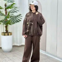 ست هودی و شلوار بافت