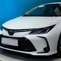 تویوتا کرولا هیبرید سفید