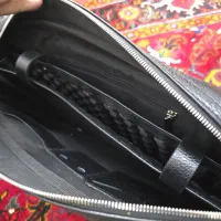 کیف چرم مردانه مشکی|کیف، کفش، کمربند|ری, جوانمرد قصاب|دیوار