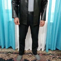 کاپیشن مردانه چرم سایز ۴۶