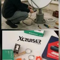 نصب تنظیم نصاب انتن ثابت گردان هشتگرد مهستان حومه