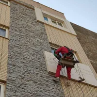 خدمات نما با طناب اب بندی عایق پیچ رولپلاک راپل|خدمات پیشه و مهارت|لنگرود, |دیوار