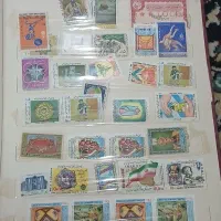 آلبوم کامل تمبر قدیمی|کلکسیون سکه، تمبر، اسکناس|کاشان, معلم|دیوار