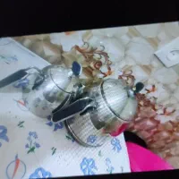 کتری قوری تمام استیل جنس زخیم و قدیمی|قوری، کتری، قهوه‌ساز دستی|کرمانشاه, |دیوار