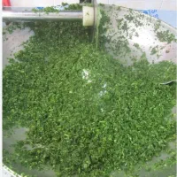 سبزی وپیاز خرد شده وسرخ شده کاملا بهداشتی