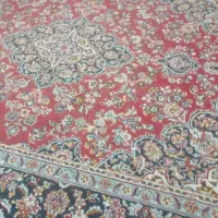 فرش 12 متری زمینه لاکی|فرش|بابل, |دیوار