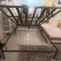 کفی تخت فلزی جکدار دو نفره سایز۲۰۰*۱۶۰