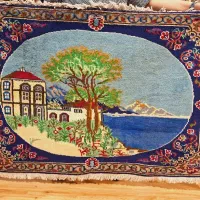 قالیچه دستباف تصویری