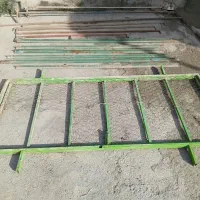 درب اهنی. قوطی نبشی.لوله گازکابل برق در آق قلا