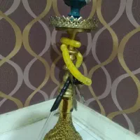 قلیان برنجی تو پر