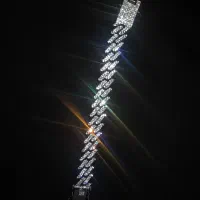 دستبند فول نگین