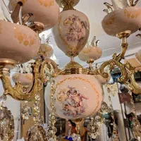 لوستر فرشته چینی و برنز ۳.۵۰۰تومان کلا  rezvene