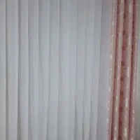 پرده با والان پتینه صورتی شاین|پرده، رانر، رومیزی|لاهیجان, کوی خزر|دیوار