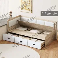تخت کاناپه ای الماس چوب (مدل آدرین 33 ) سایز ۹۰