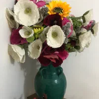 گلهای مصنوعی چند مدل باهم ۱تومن بدون جای گلدون|گل مصنوعی|تهران, افسریه شمالی|دیوار