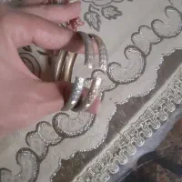 طلای النگو دو عدد ب قیمت تابلو بدون درصد و عجرت