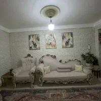 مبل سلطنتی ۸نفره همراه میز عسلی و میز وسط|مبلمان خانگی و میز عسلی|گرگان, |دیوار