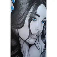 پرتره سیاه قلم