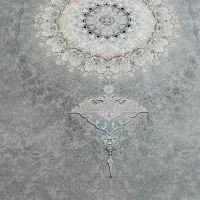 فرش طوسی حاشیه طلایی  ۹ متری ۳عدد ۱۲۰۰ شانه|فرش|ابهر, |دیوار