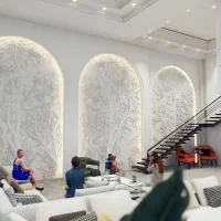 طراحی سه بعدی ، دکوراسیون داخلی ،پلان