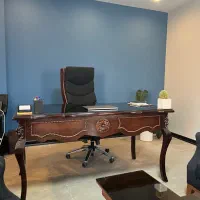 میز‌مدیریت کلاسیک به همراه صندلی مدیریتی درحدنو