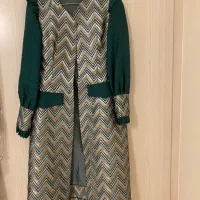 مانتو ژاکارد مزون دوزی شده