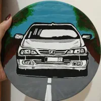 دیوار کوب سفالی طرح پرشیا