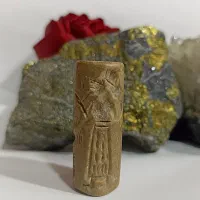 مهره رولی سنگ و مهره های سفالی قدیمی