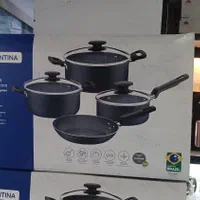 سرویس قابلمه ۷ پارچه گرانیت ترامونتینا ساخت برزیل