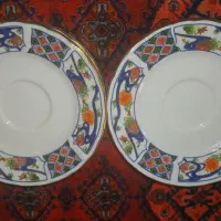 ۶ عدد بشقاب چینی کوچیک قدیمی کلکسیونی