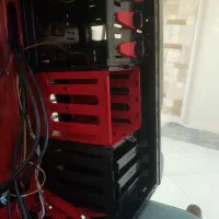 قاب کیس گیمینگ X5گرین با ۵ فن rgb|قطعات و لوازم جانبی رایانه|تهران, گلستان (شهرک راه آهن)|دیوار